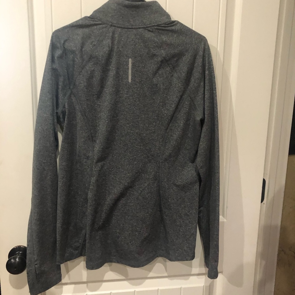 Jacket- Reebok- like new- Heathered grey, - Picture 2 of 5